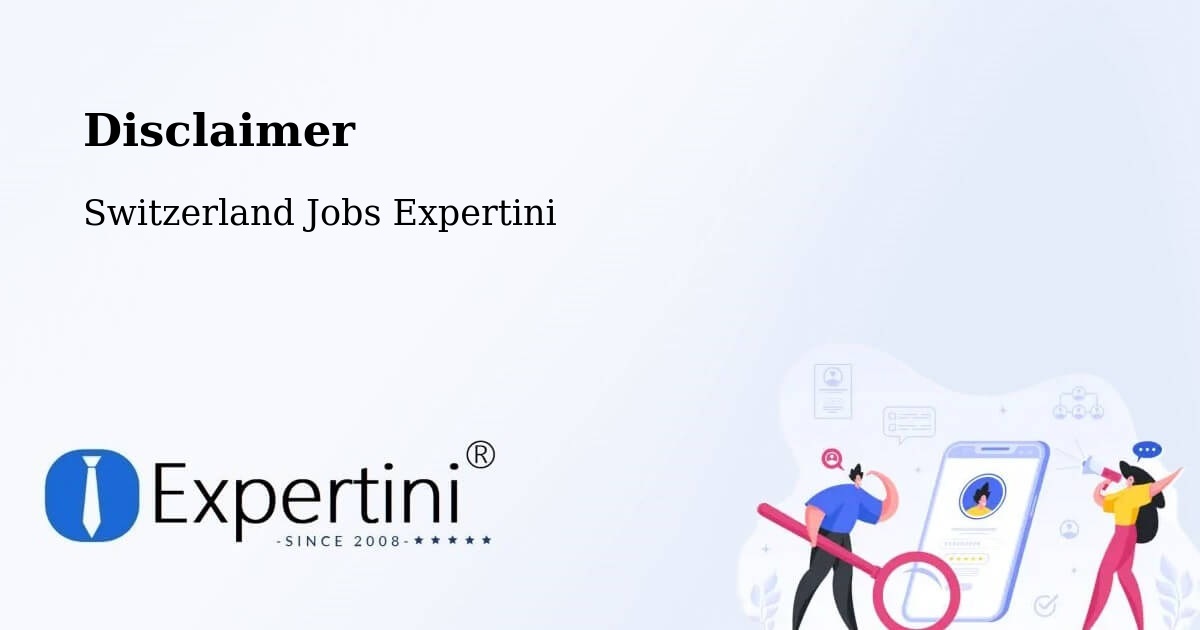 Disclaimer – Radelfingen - Switzerland Jobs Expertini